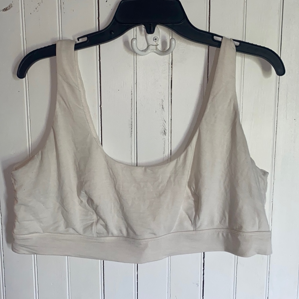 Parade Cloud Scoop Bralette Ivory Size 3XL